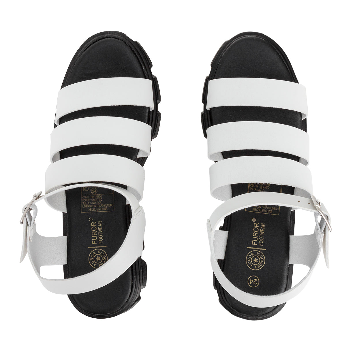 Sandalia Moda Cintas Dama Furor 03544-03552