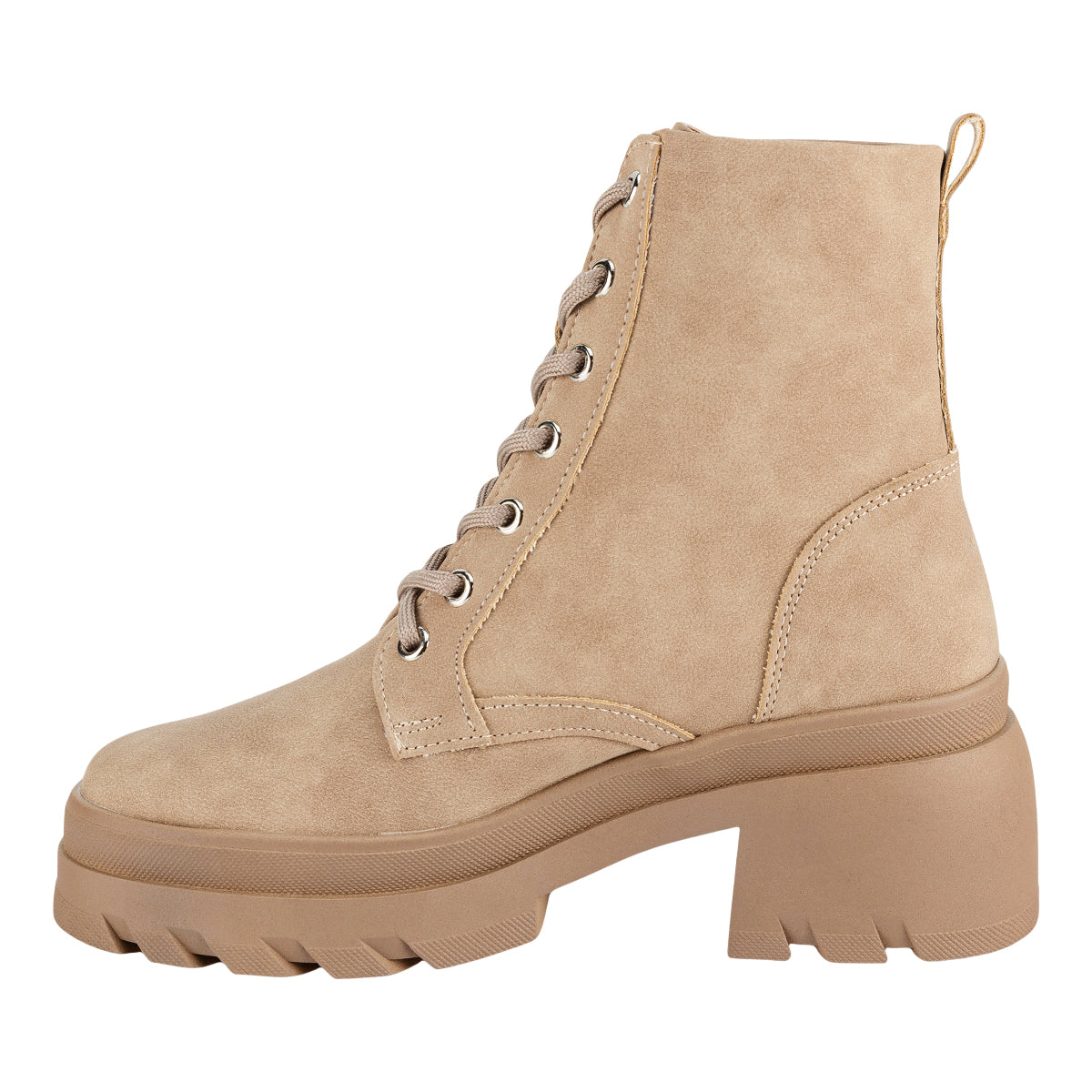 Botín Combate Para Mujer Green Love 08145