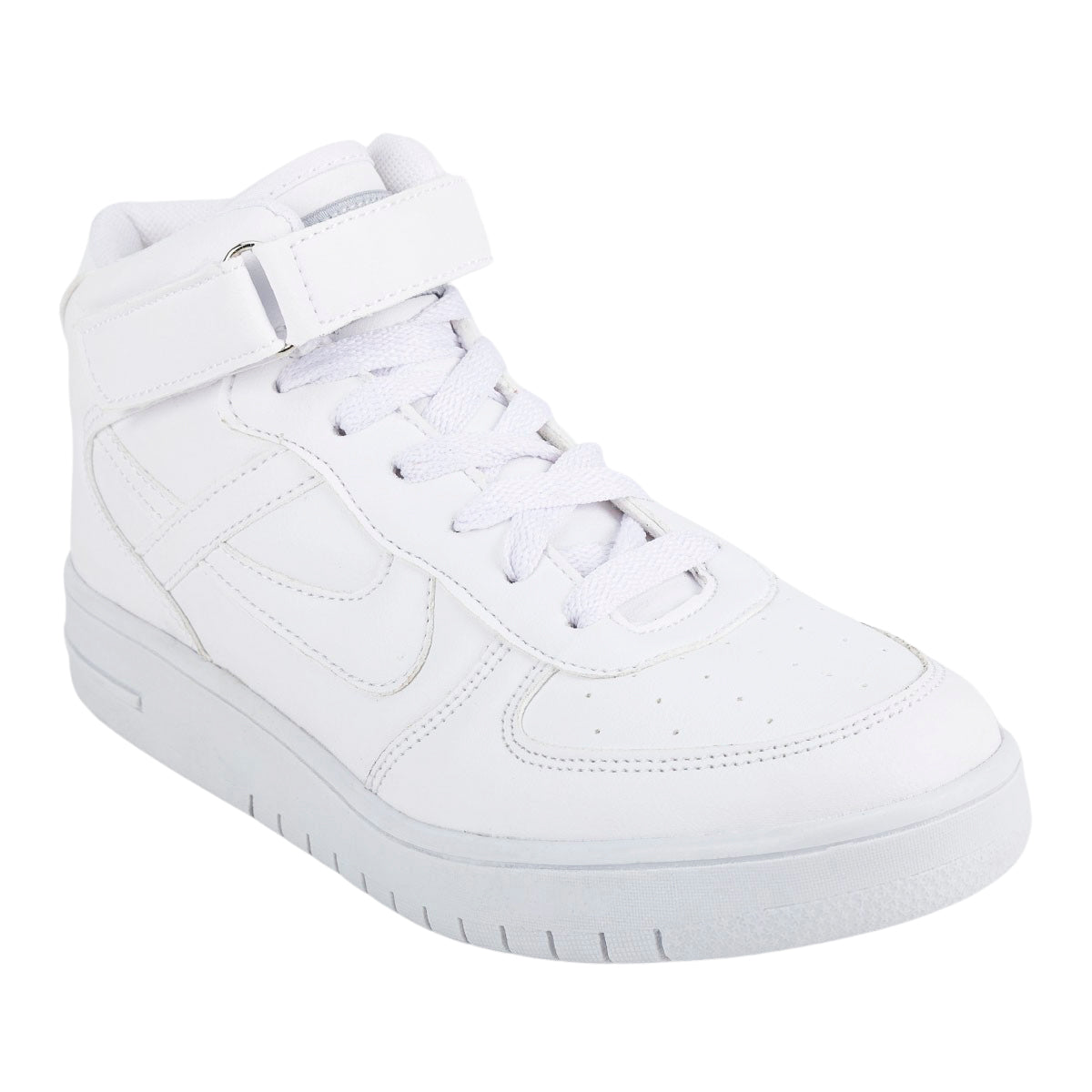Tenis Blancos Bota Casuales Para Hombre Panam 06088