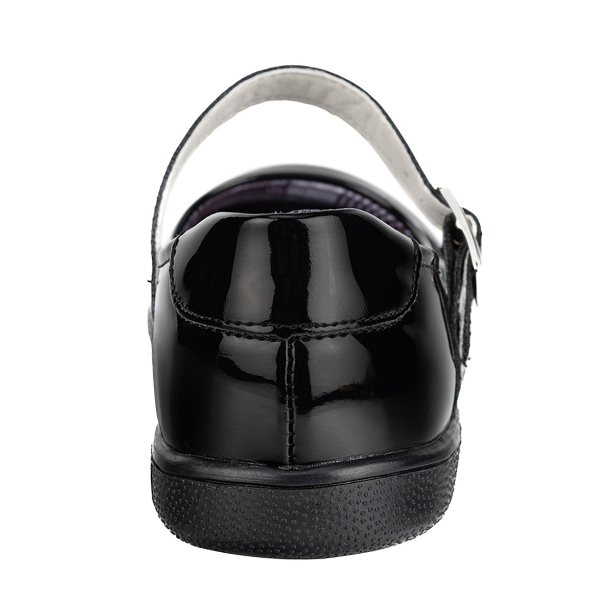 Zapato Escolar Corazón Negro Niña Nick&wick 05361