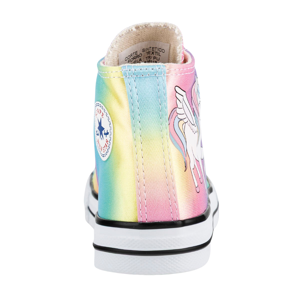 Tenis Botín Casual Unicornio Mariposa Niña Scape 07311