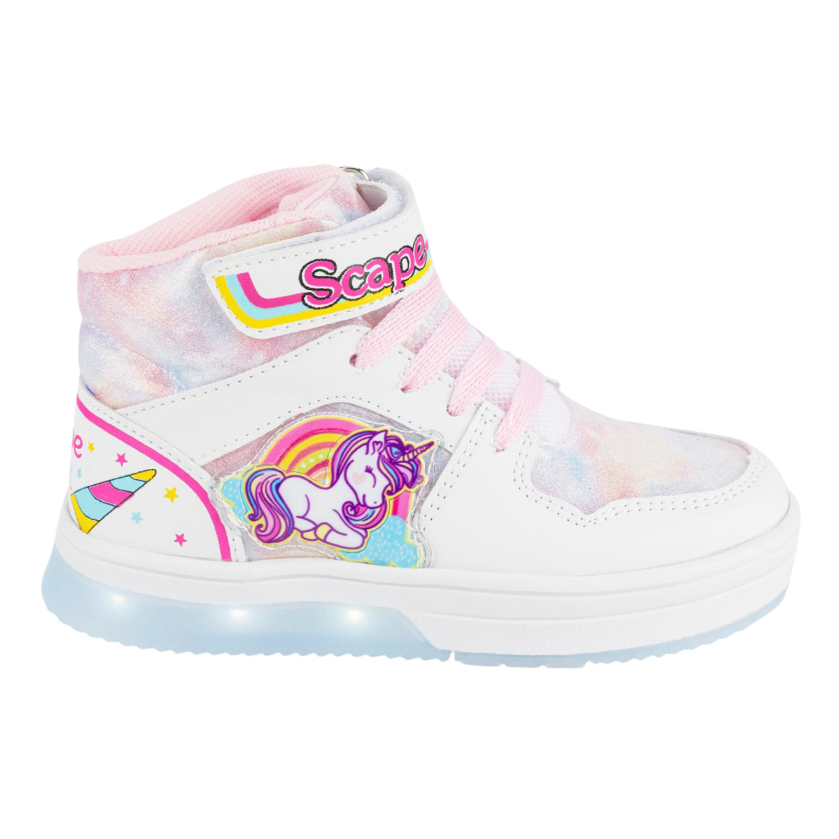Tenis Moderno Casual Unicornio Niña Scape 06296 - Tres Reyes Zapaterías - México