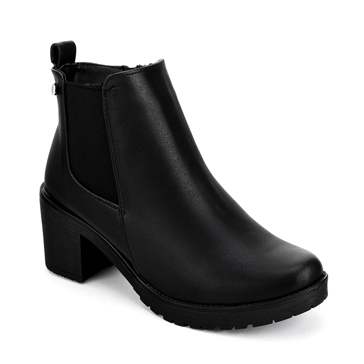 Bota Casual Tacón Para Mujer Fusión 04047
