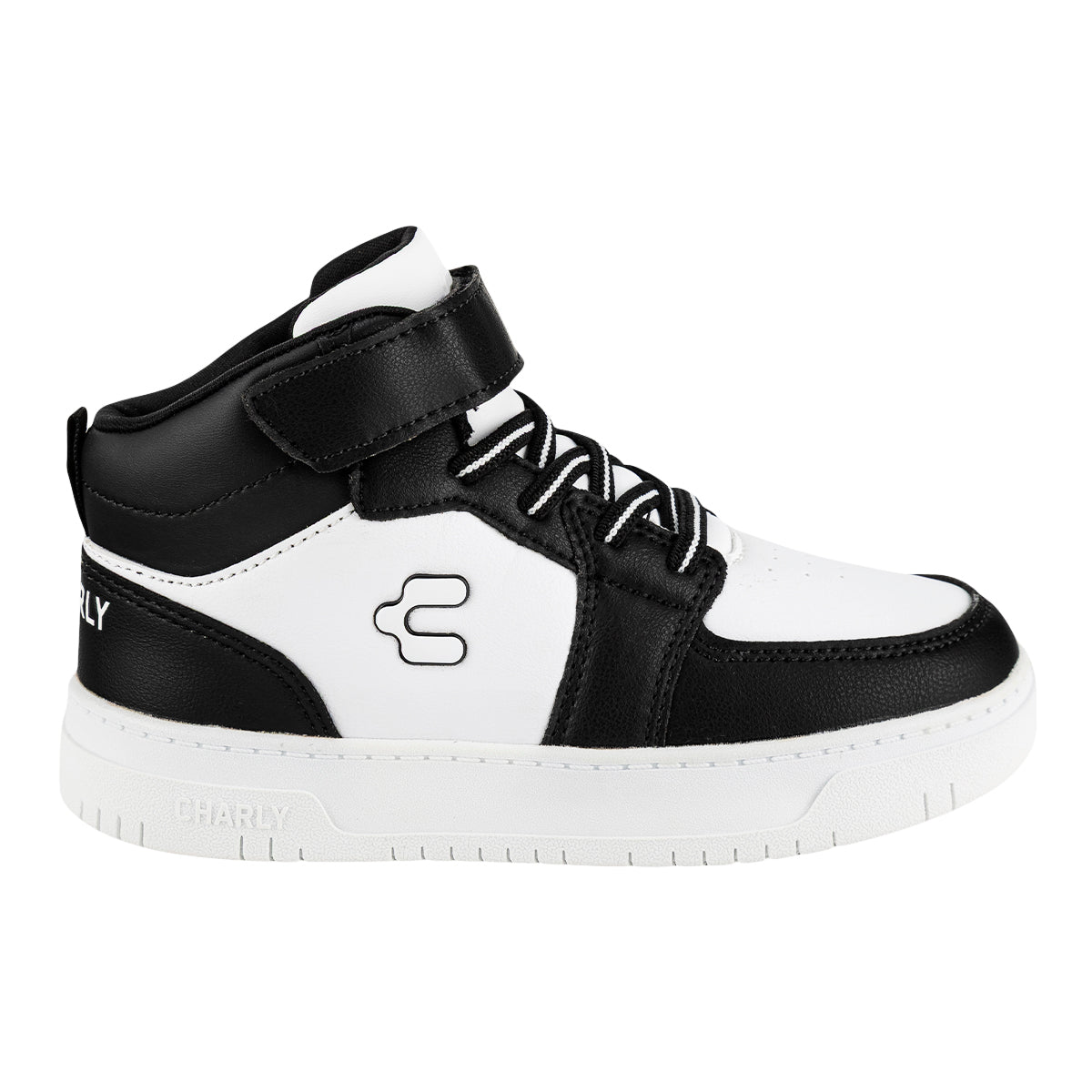 Tenis Casual Svart Hvit Niño Charly 07400/01