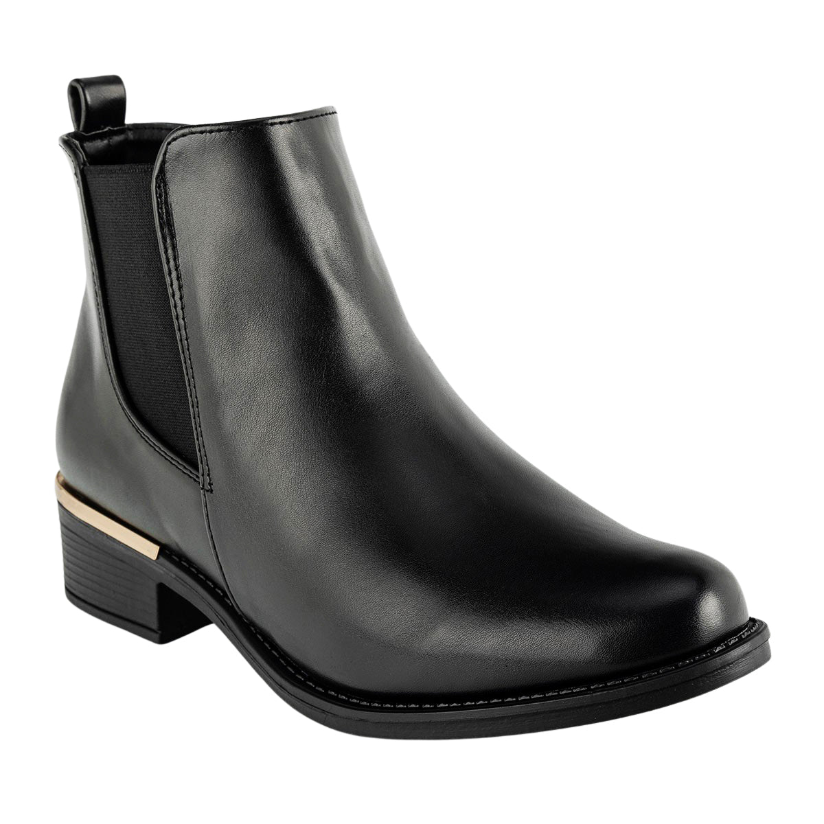 Botín Moda Casual Tacón Para Mujer Fusión 06089
