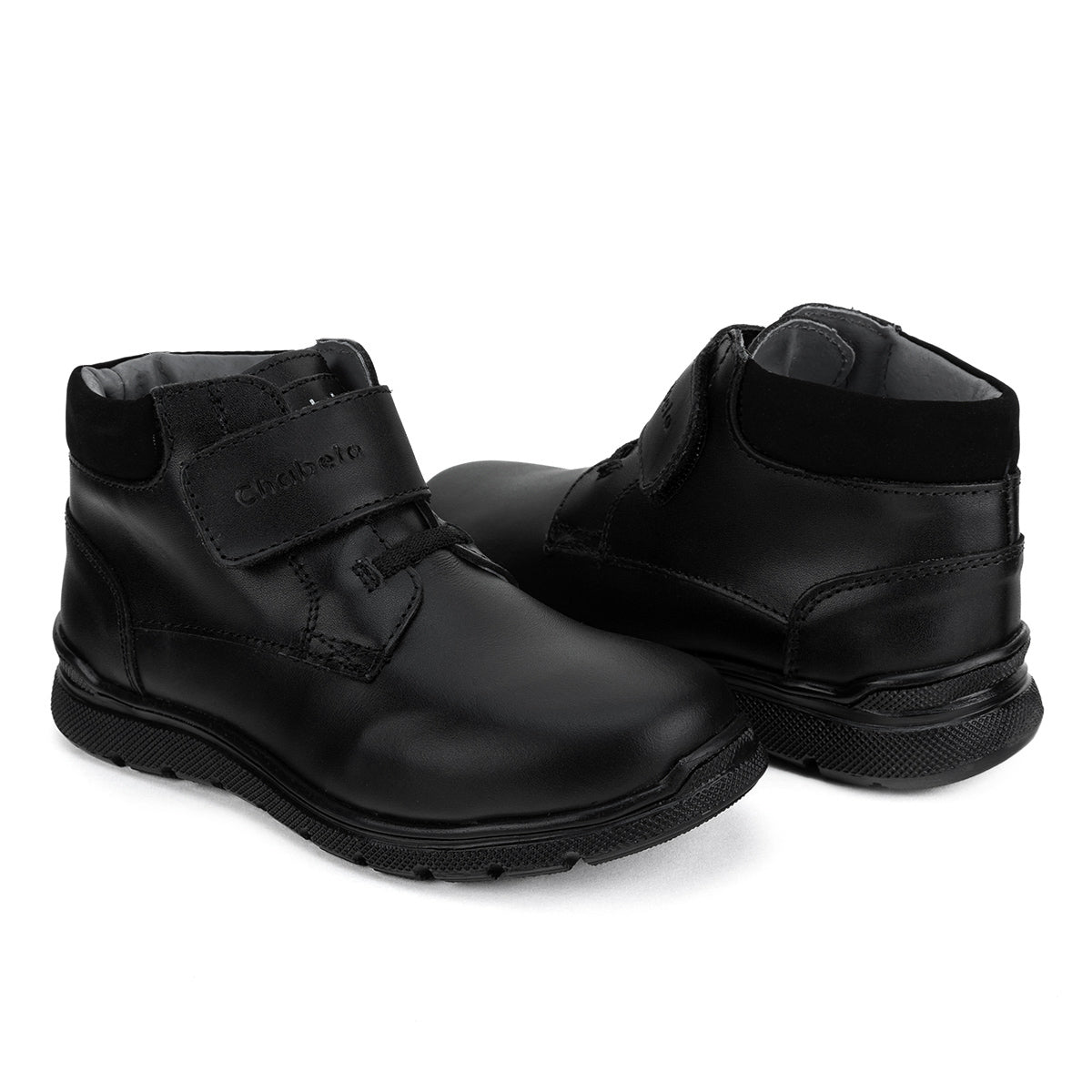 Bota Botín Escolar Negro Niño Chabelo 04764