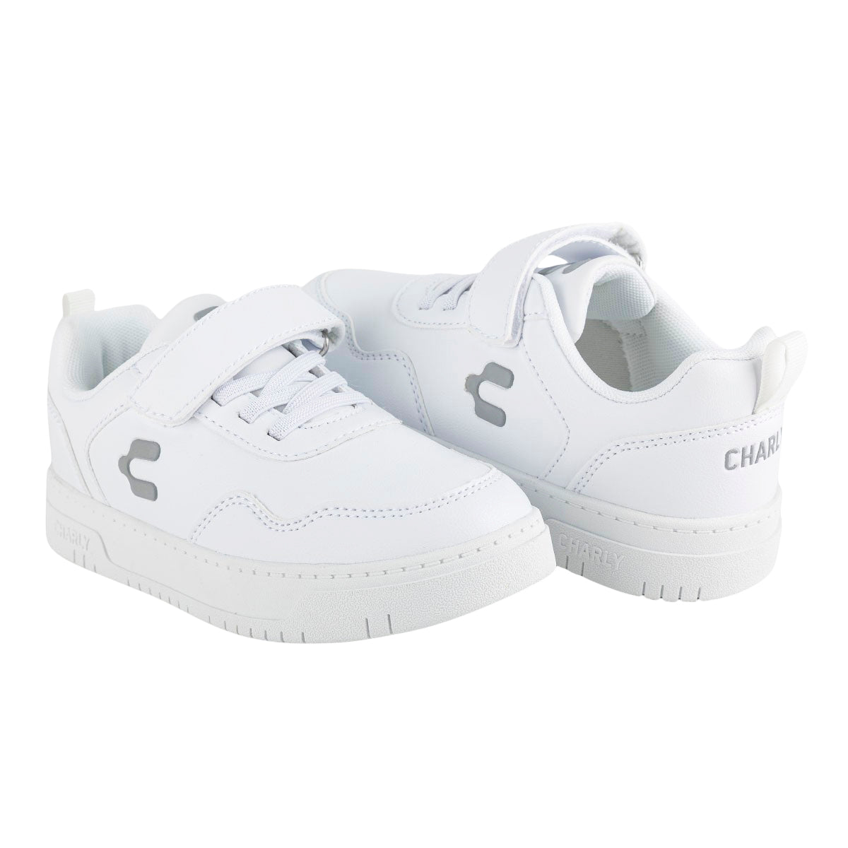 Tenis Blancos Escolar Shaq Lifestyle Moda Niño Charly 06945