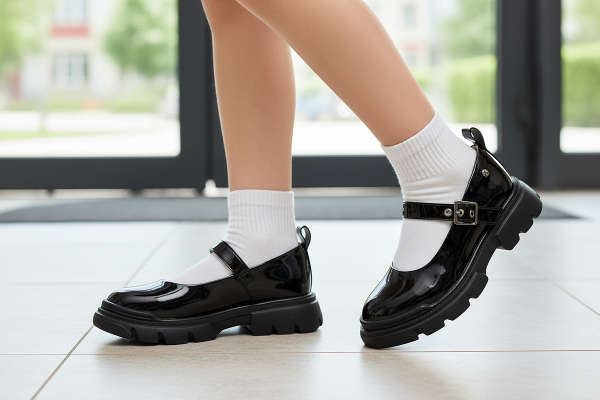 Zapato Escolar Mary Jane Junior Niña Karsten 07194 Karsten Zapatos Karsten Calzado con Estilo en México
