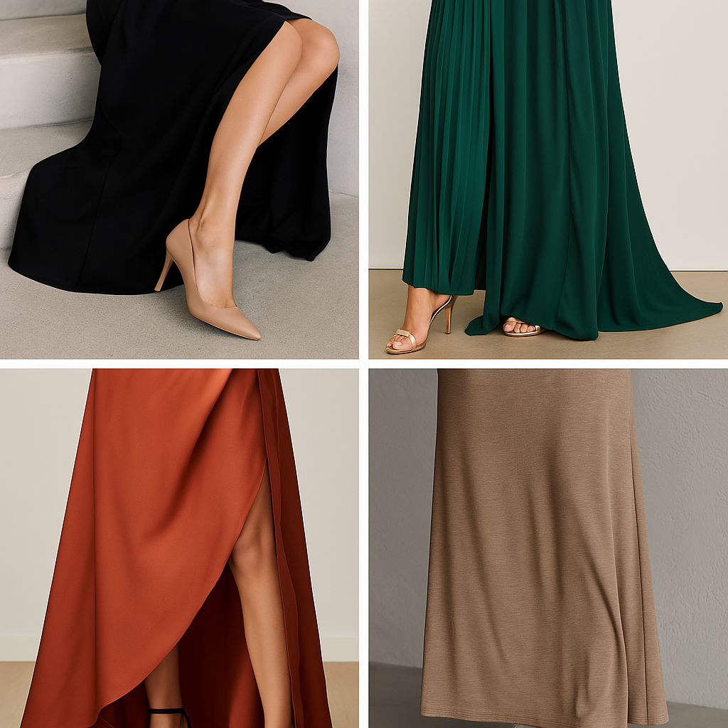 ¿Qué zapatos usar con un vestido largo? Estilo y comodidad en uno solo