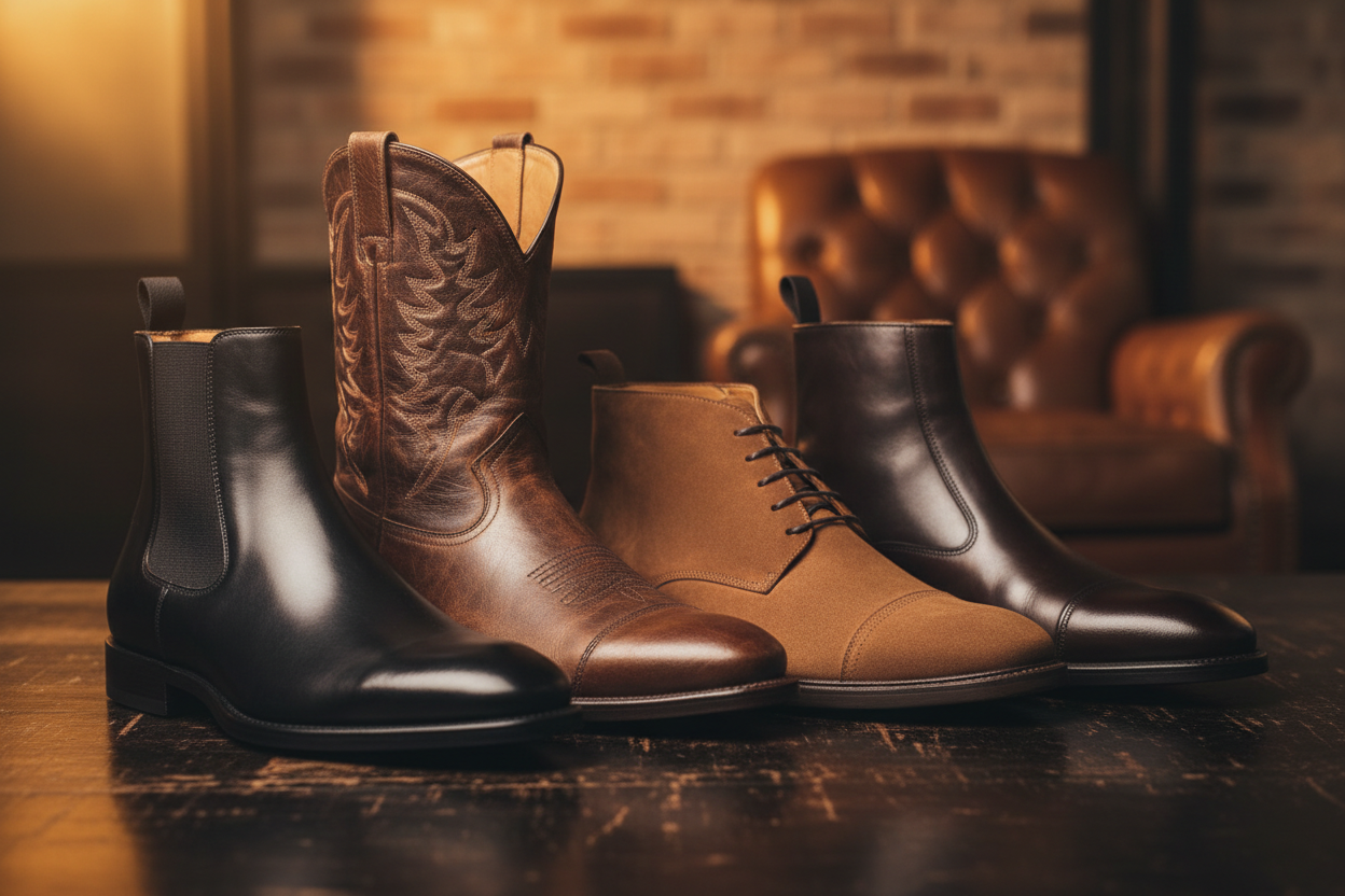 Tipos de Botines para Hombre: Guía Completa para Elegir el Par Perfecto
