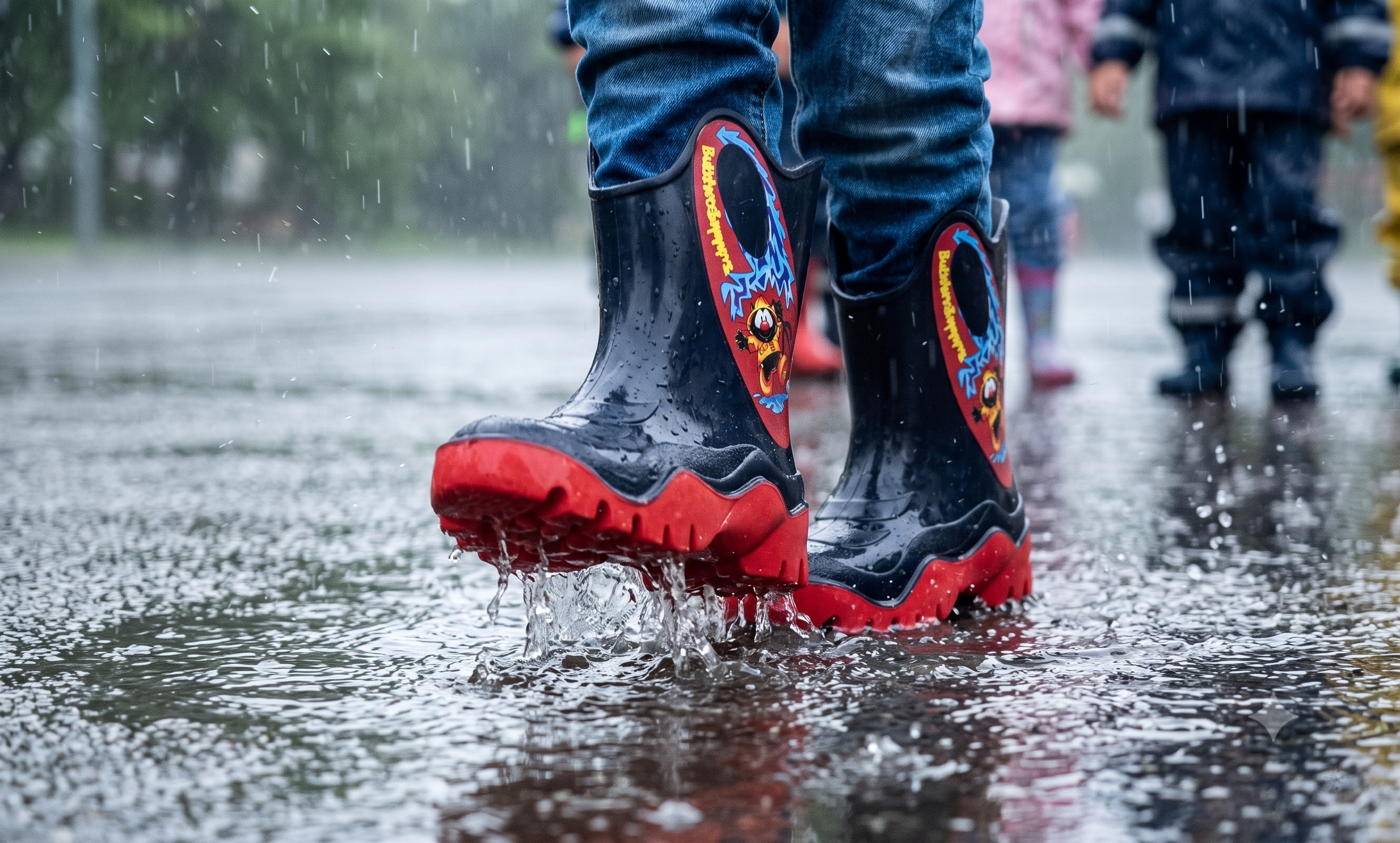 Botas de lluvia para niños: Guía de tallas correctas