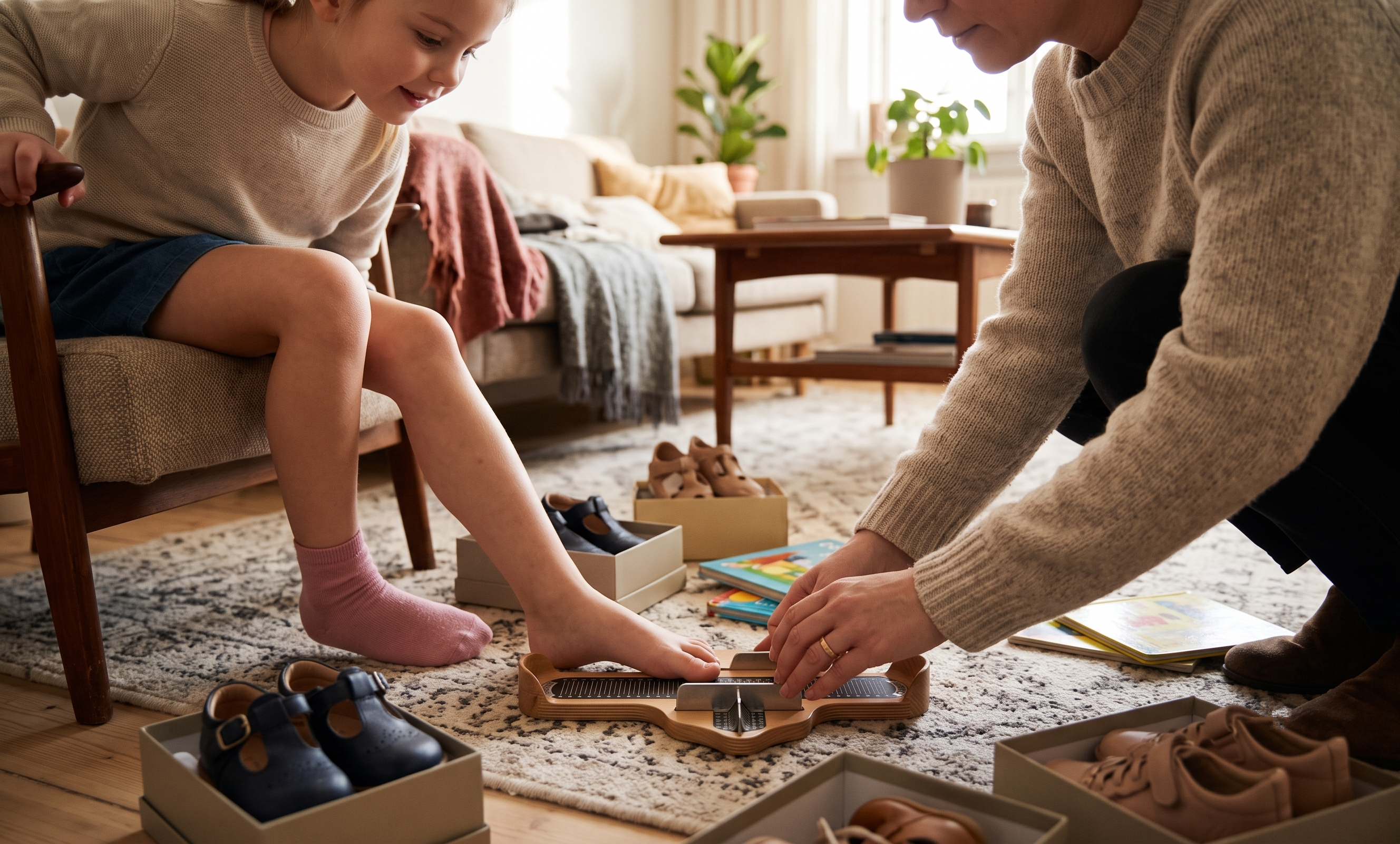 Guía completa para medir los pies de tus hijos correctamente