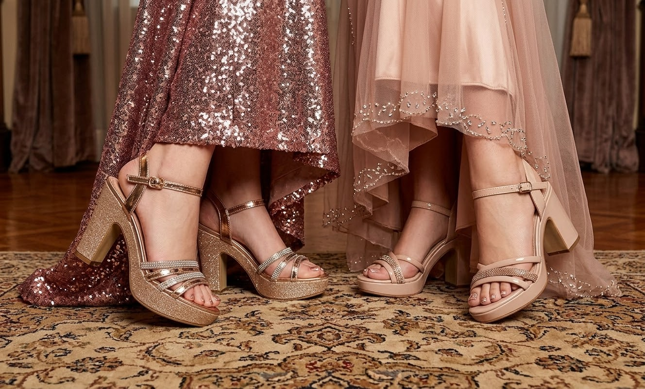 Qué zapatos usar con vestido largo: Guía completa