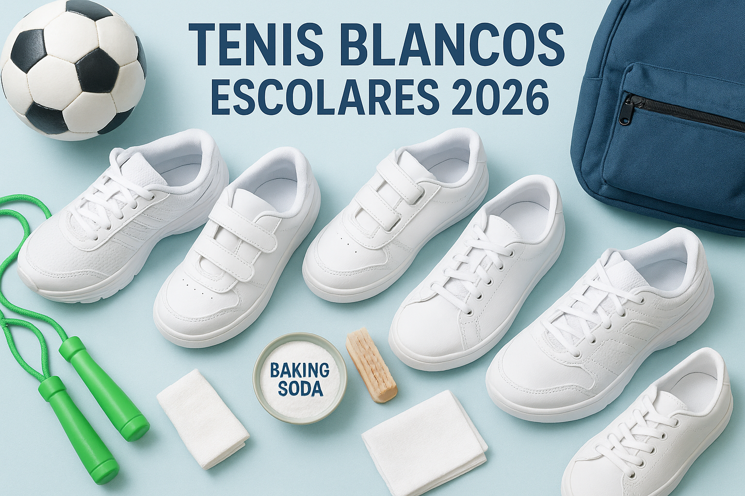 Tenis Blancos Escolares 2026: La Guía Definitiva que Todo Padre Mexicano Necesita para Elegir y Mantener Impecables