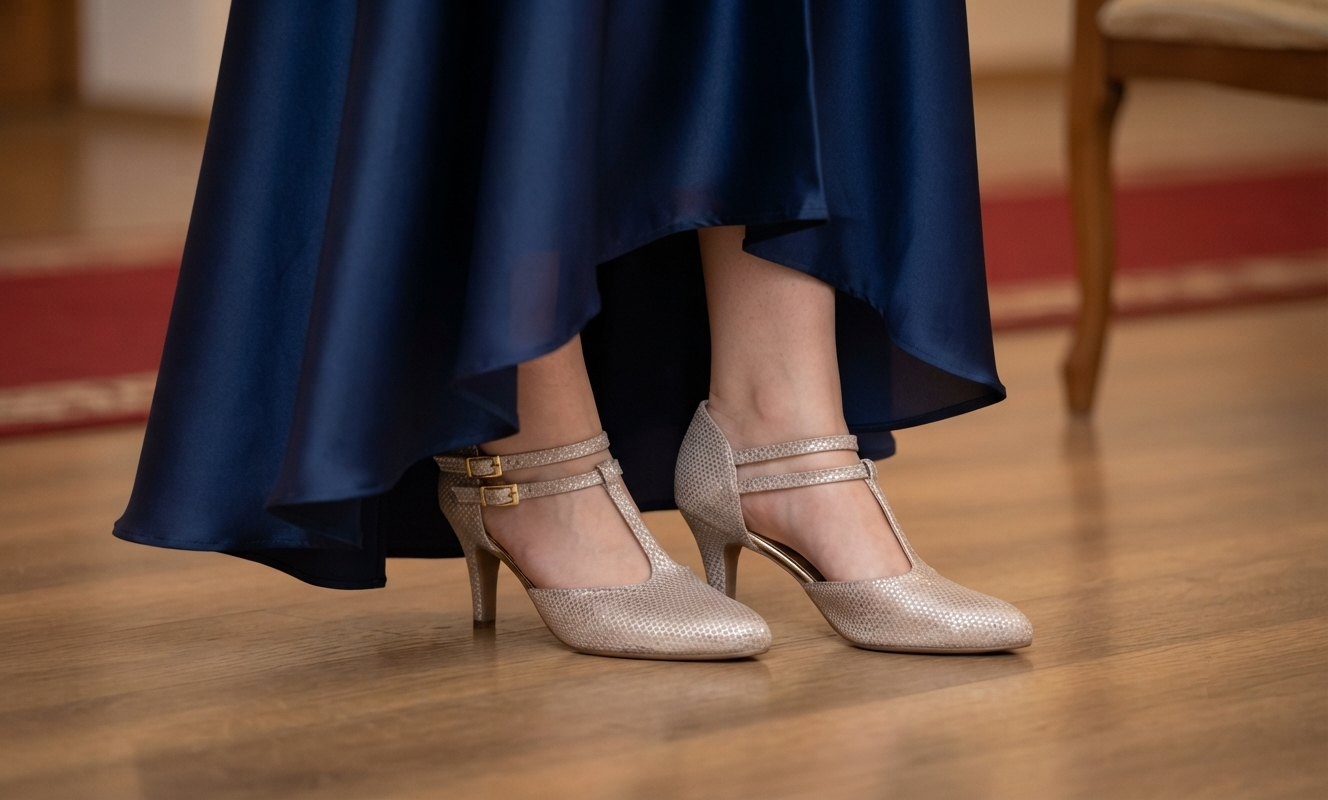 Qué zapatos usar con vestido largo: guía completa