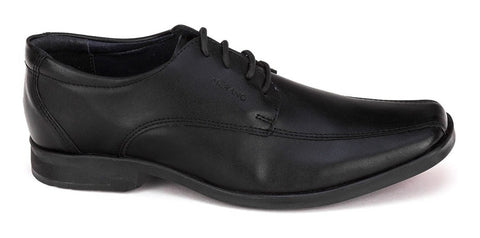 Zapato Escolar Negro Piel Caballero Agujeta Merano 01567