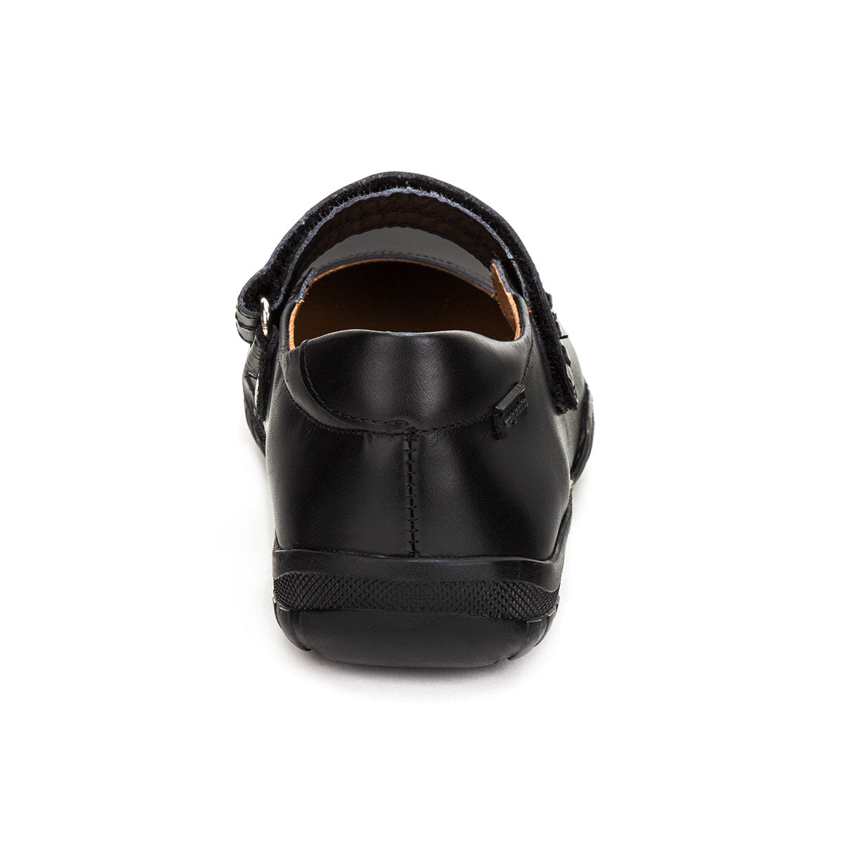 Zapatos Escolares Niña Negros Piel Casuales Flats Coqueta 00140/141