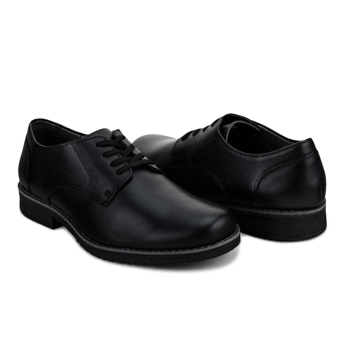 Zapato Vestir Negro Joven Flexi 04201