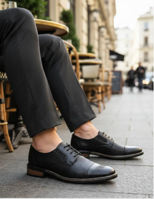Zapato Vestir  Cap Toe Para Hombre Epidemia 08026-27