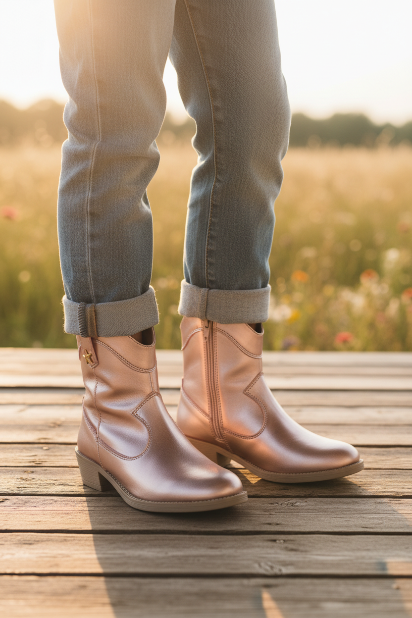 Bota Vaquera Country Fashion Niña Blasito 08219