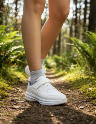 Tenis Blanco Fizz Pu Sport Niña Charly 08276