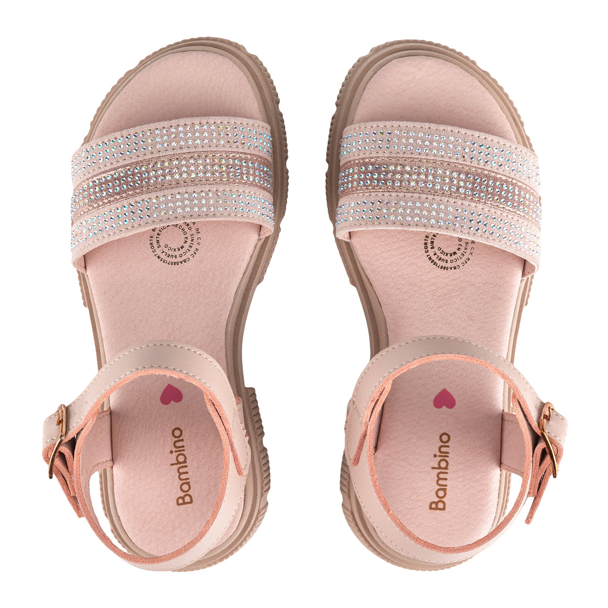 Sandalia Bambino Para Niña Plataforma Track 08483