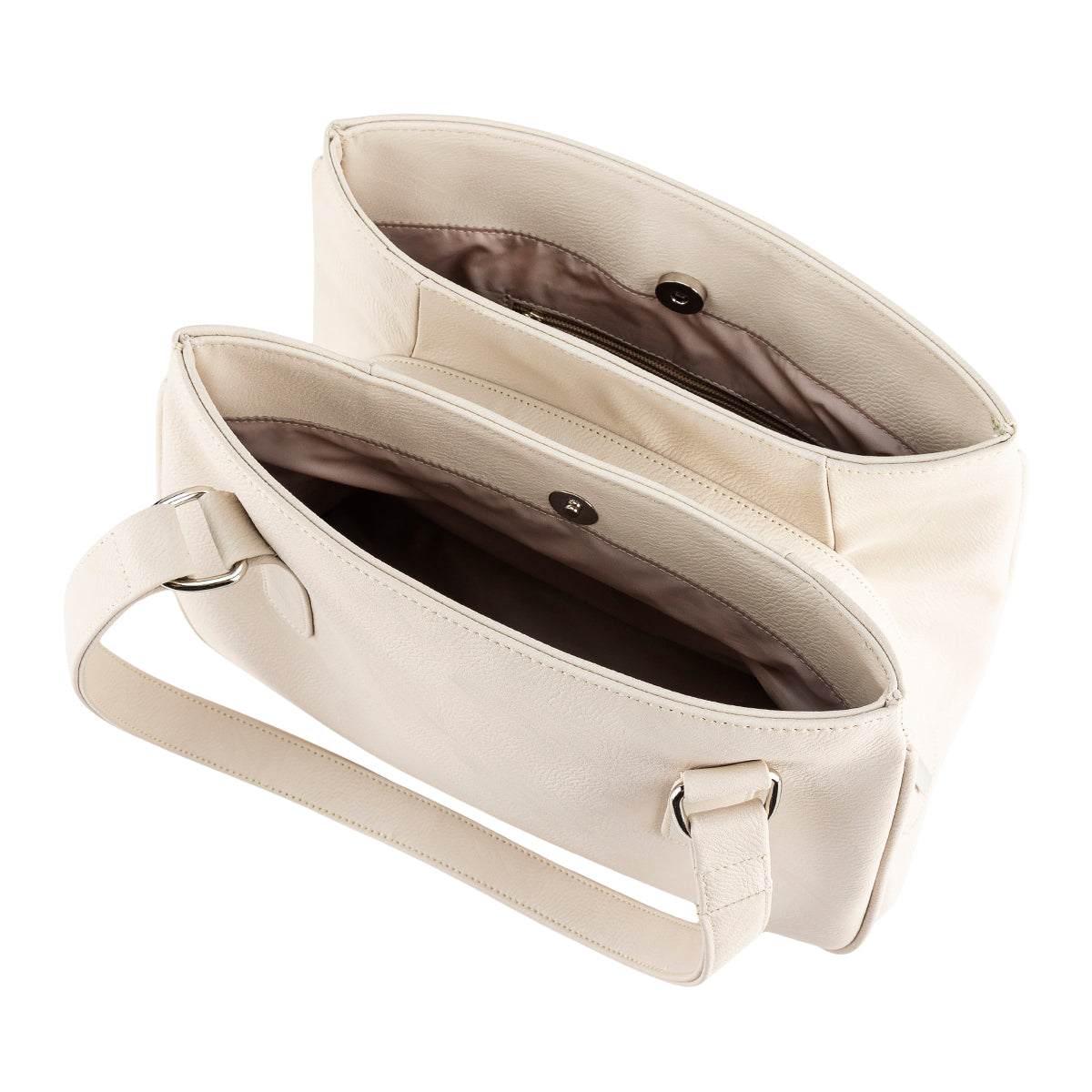 Bolsa De Mano Camel Para Mujer Roger 08736