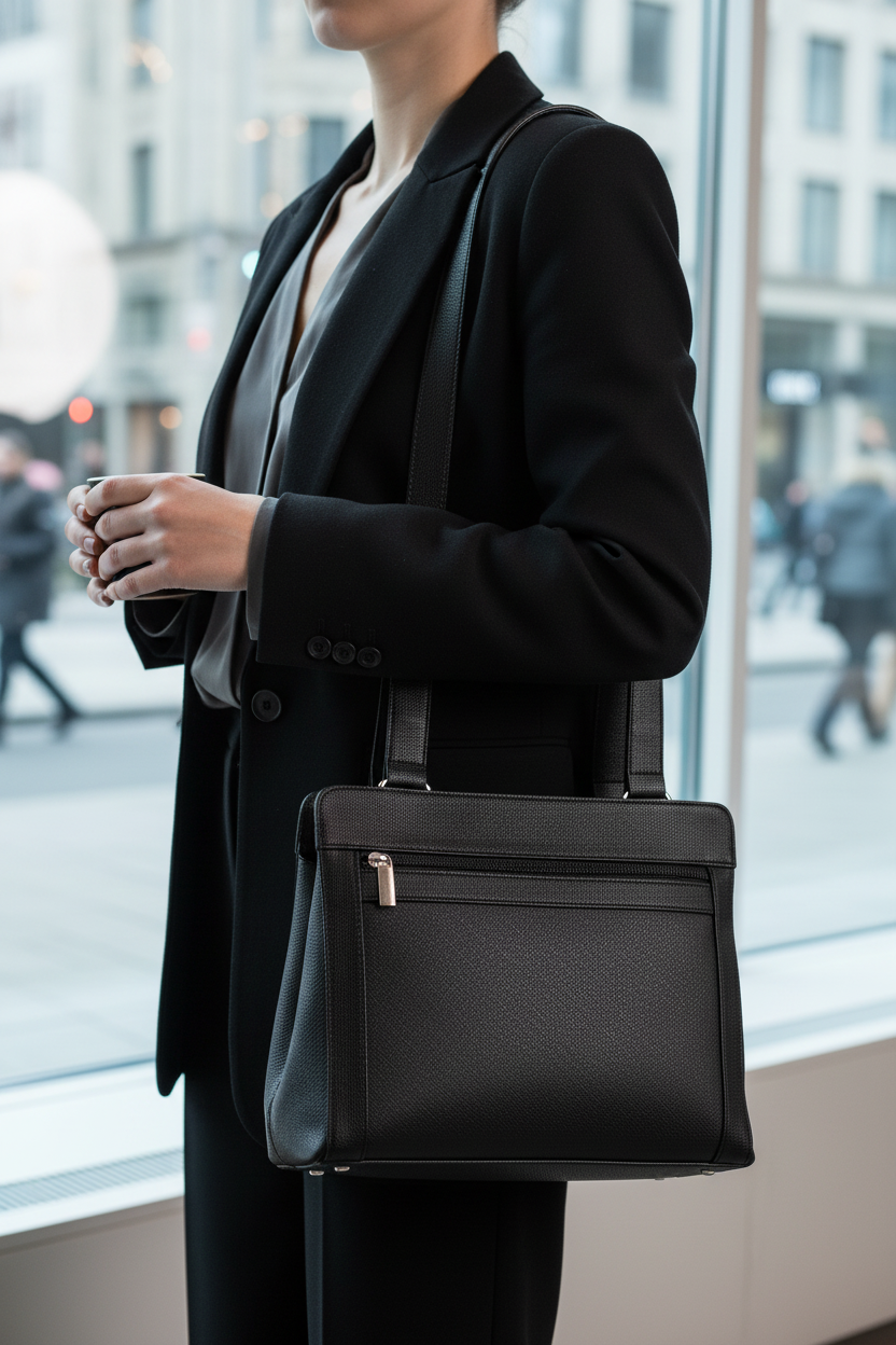 Bolsa Elegante Tipo Tote Con Cierre Para Mujer Roger 06648-06649