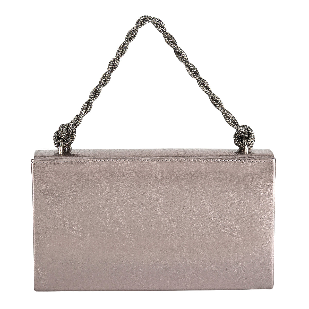 Bolso De Gala Metálico Para Mujer Happy Shoes 08437