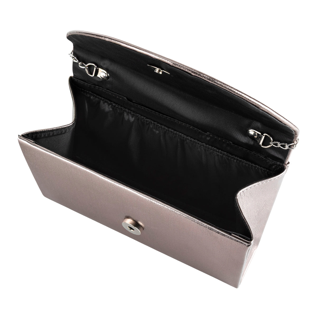 Bolso De Gala Metálico Para Mujer Happy Shoes 08437