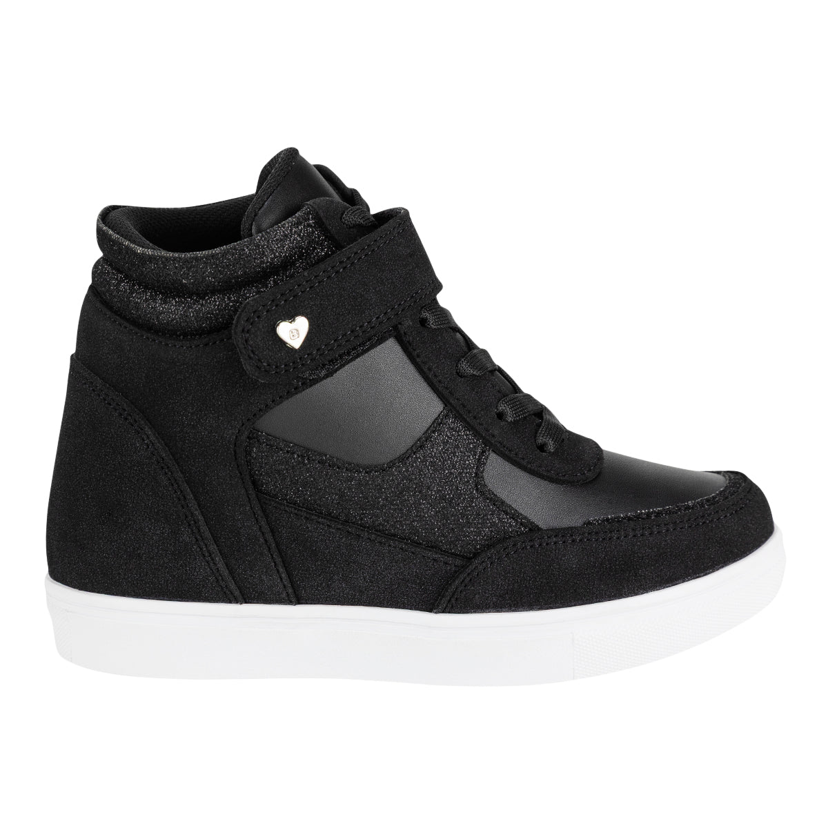 Bota Bambino Para Niña Cuña y Detalle Corazón 09084