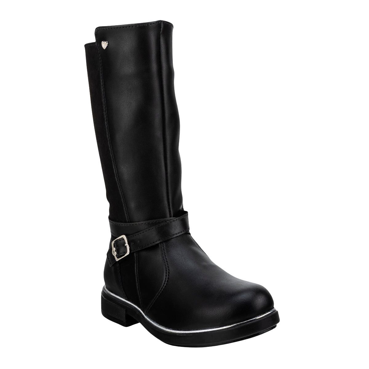 Bota Casual Larga Corazón Niña Bambino 07849