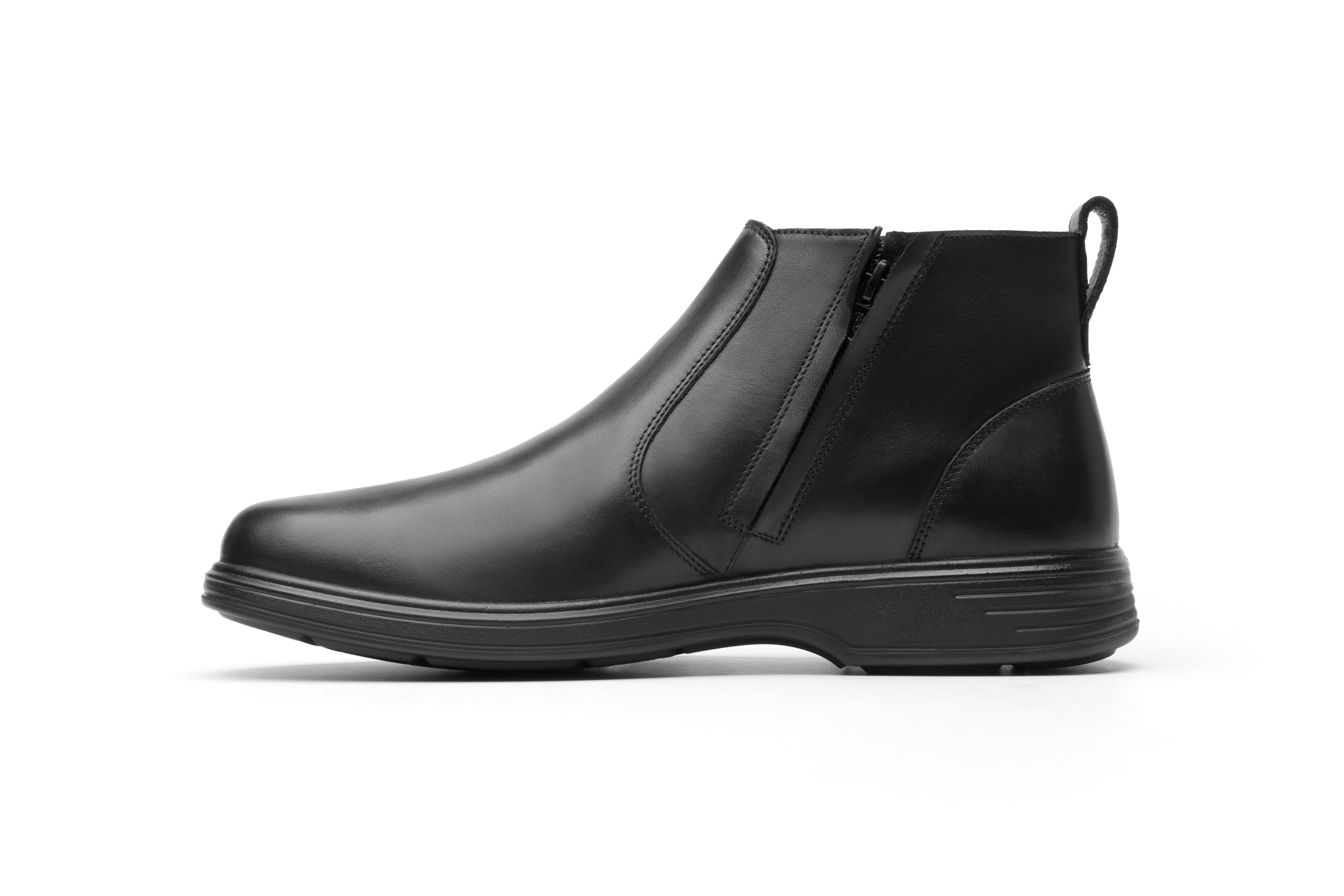 Bota De Piel Chelsea Para Hombre Flexi 00924