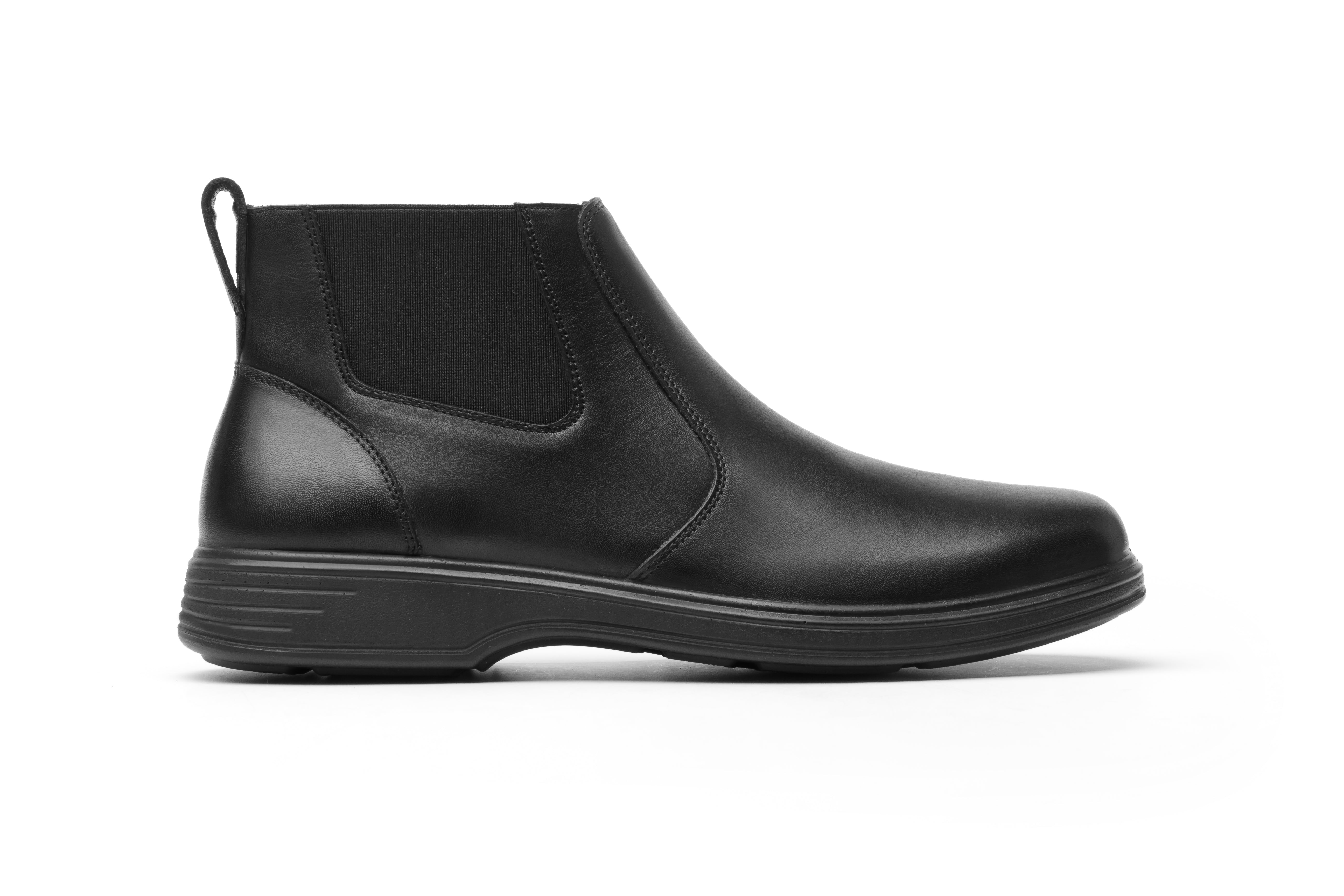 Bota De Piel Chelsea Para Hombre Flexi 00924