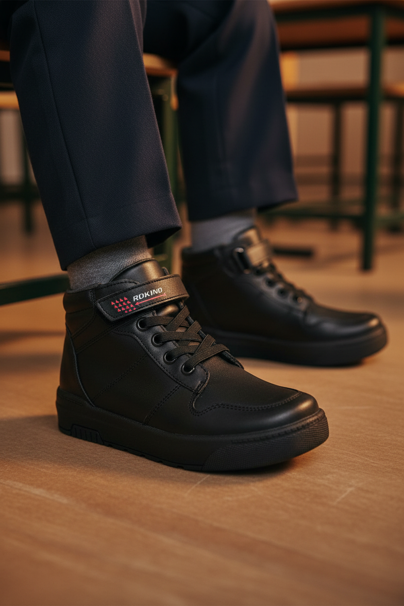 Bota Escolar Casual Niño Rokino 08115