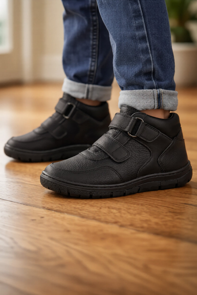 Bota Escolar Casual Para Niño Dogi A08531