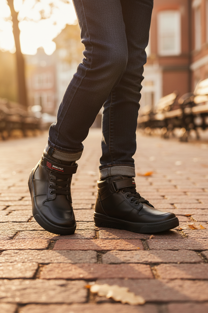 Bota Escolar Cómoda Niño Rokino 08116