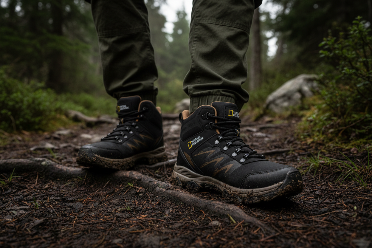 Bota National Geographic Para Hombre Senderismo 09158