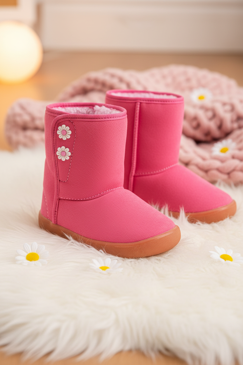 Bota Niña Moda Rosa Jerry 03586 Jerry Botas Jerry Calzado con Estilo en México