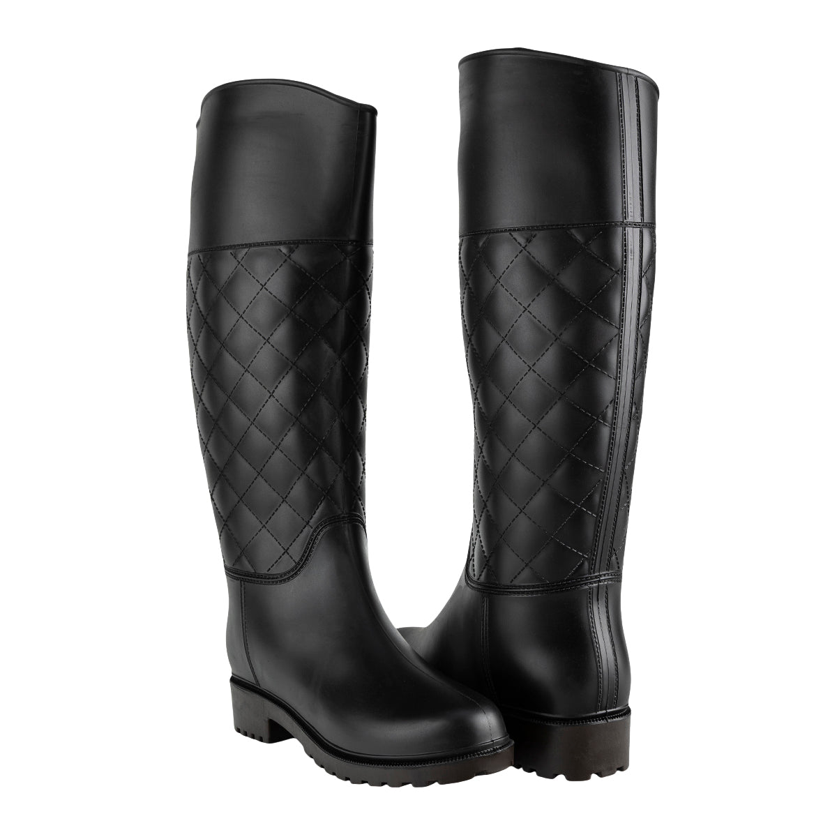 Bota de Lluvia Capitonada Para Mujer ViaModa 09302