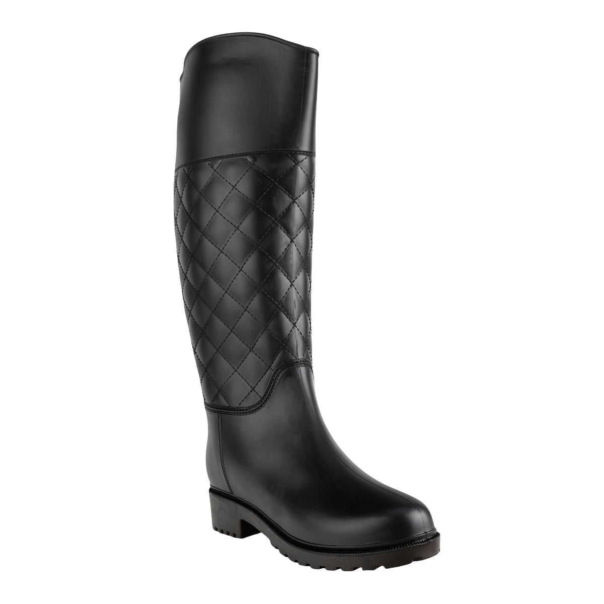 Bota de Lluvia Capitonada Para Mujer ViaModa 09302