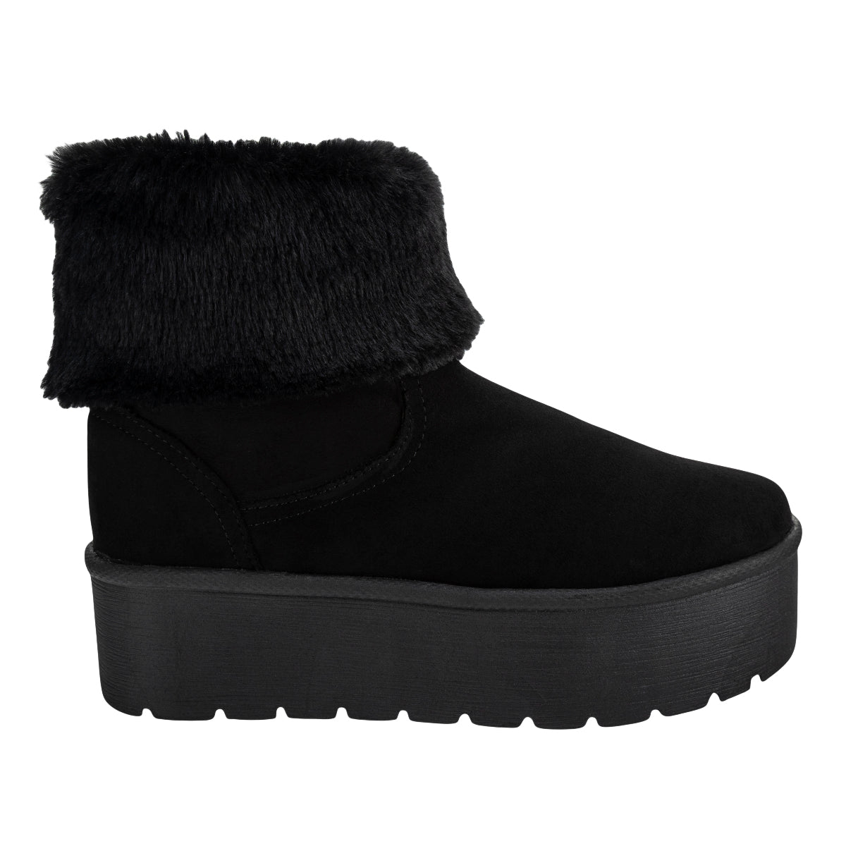 Botas Invernales Con Plataforma Para Mujer 08377