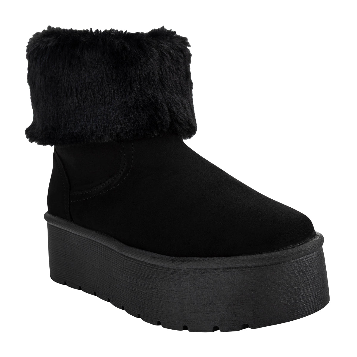 Botas Invernales Con Plataforma Para Mujer 08377