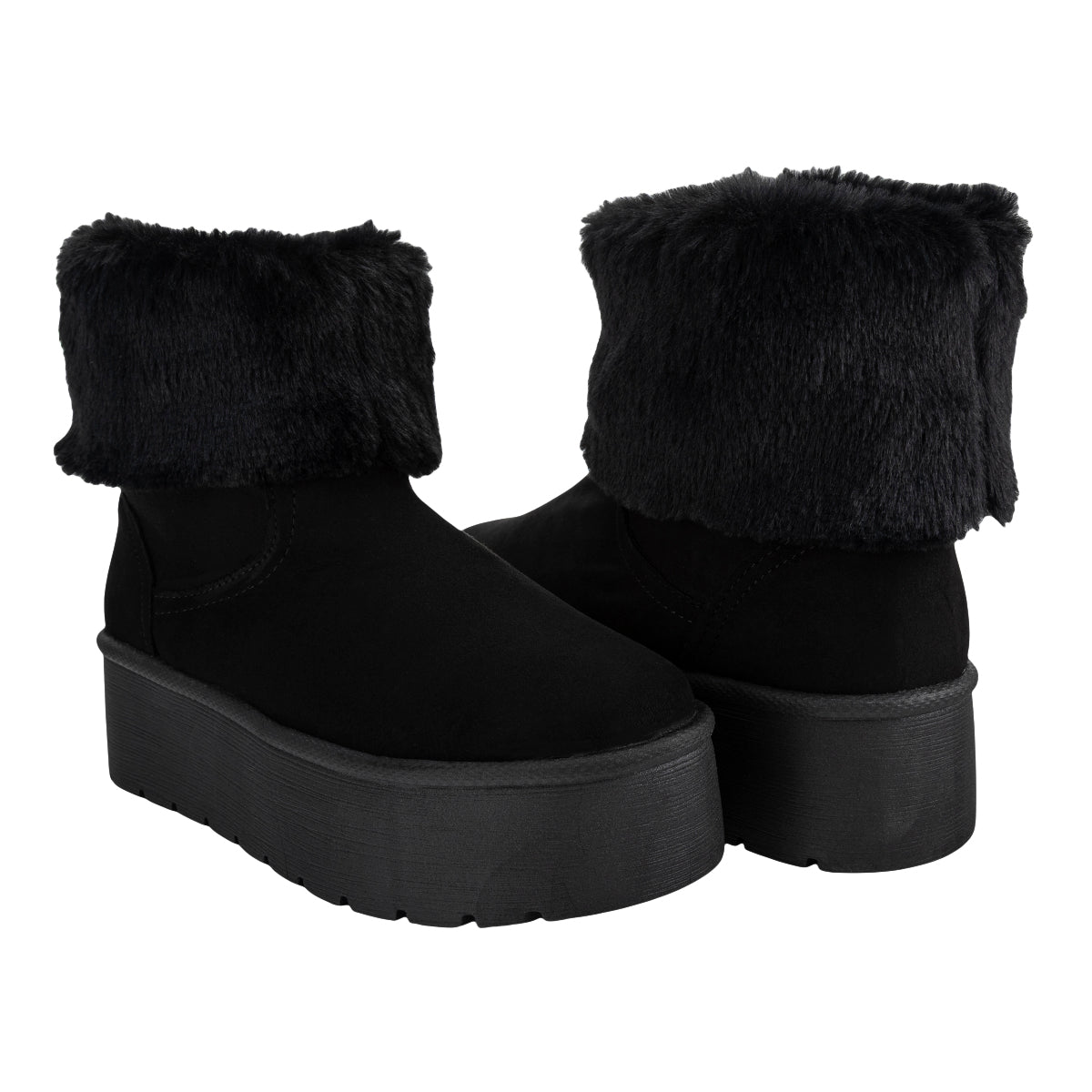Botas Invernales Con Plataforma Para Mujer 08377