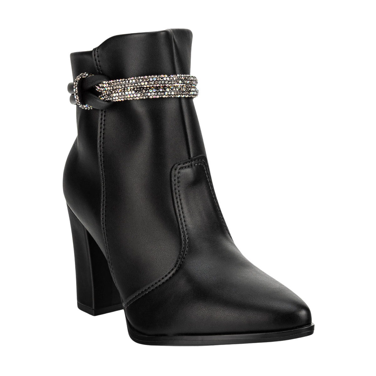 Botín Casual Tacón Ancho Para Mujer Beira Rio 07143-07144