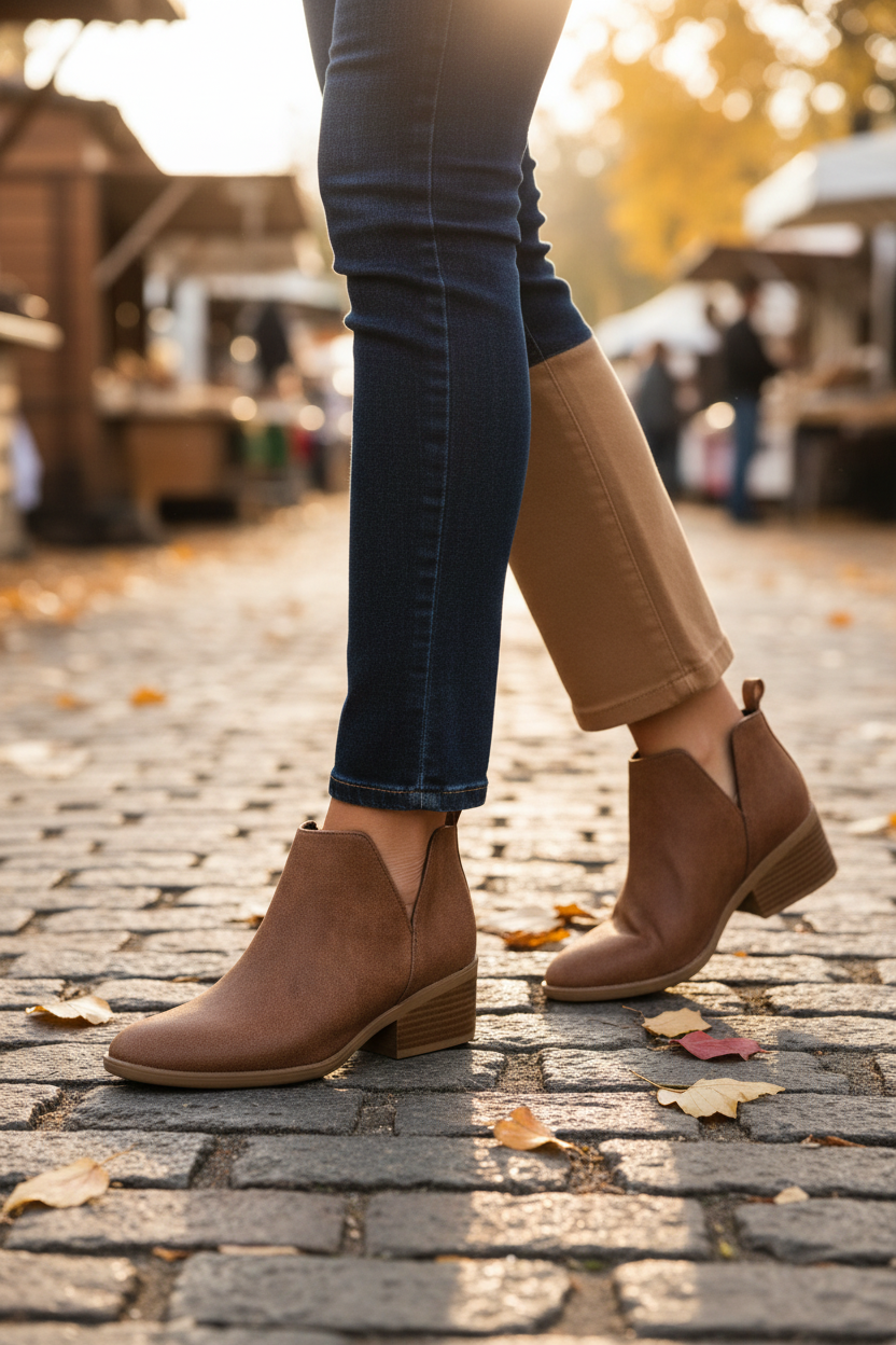 Botín Casual Tacón Para Mujer Lady Paulina 06210 Lady Paulina Botas Lady Paulina Calzado con Estilo en México
