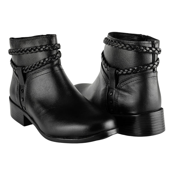 Botín Casual Trenza Dama Florenza 08201