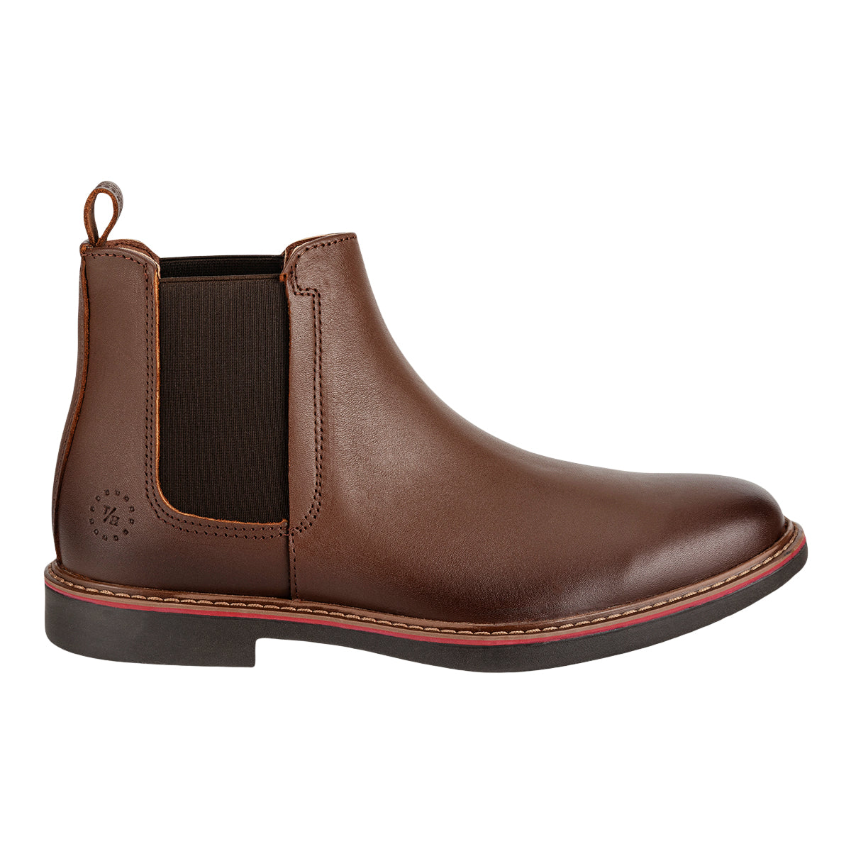 Botín Chelsea De Piel Para Hombre Triples 09429