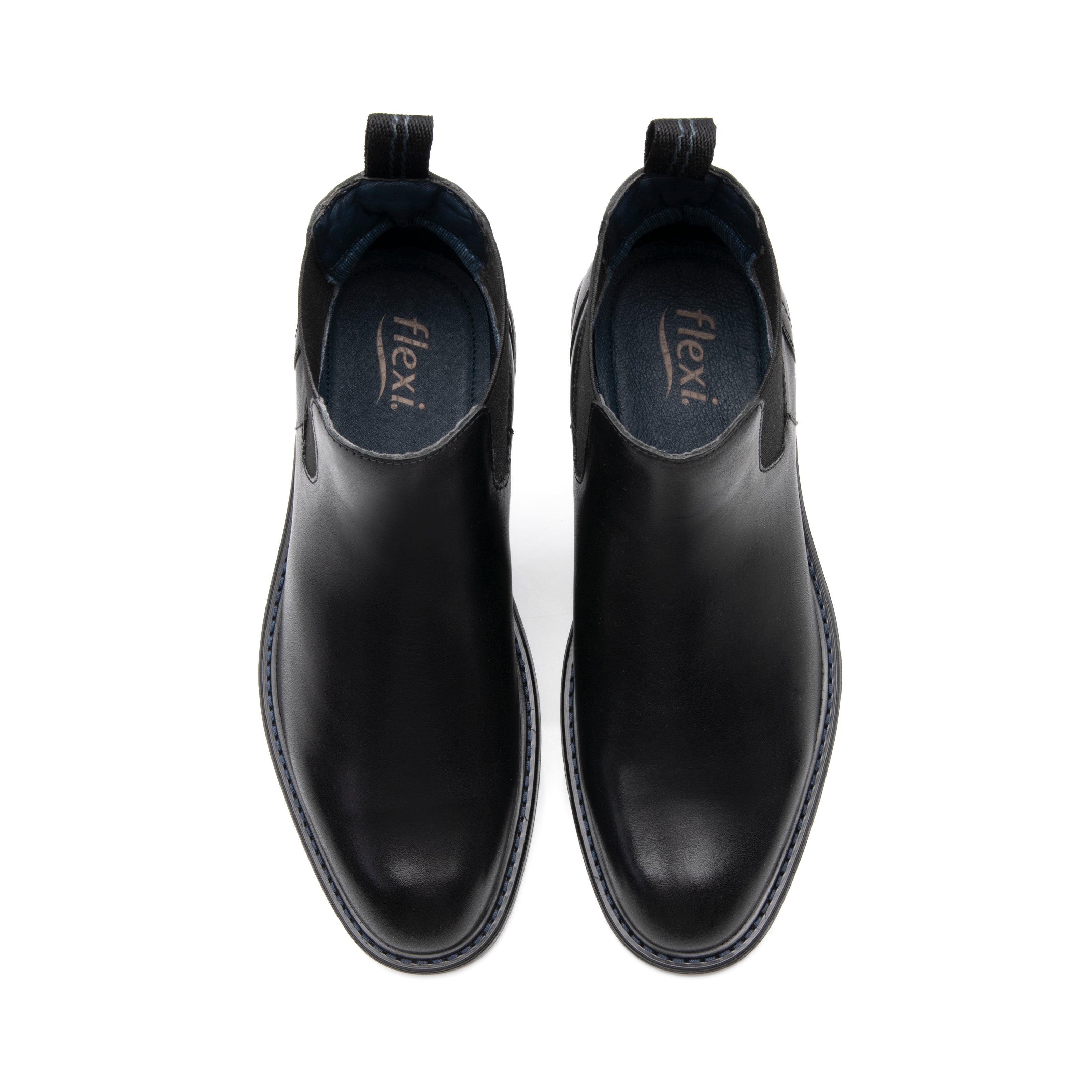 Botín Chelsea Flexi Para Hombre Piel 07913