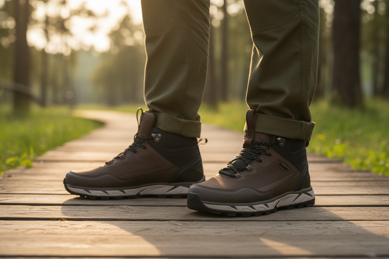 Botín Outdoor Waterproof Flexi Para Hombre 08082